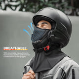 Thermische fleece bivakmuts met verstelbaar masker