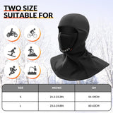 Thermische fleece bivakmuts met verstelbaar masker