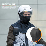 Thermische fleece bivakmuts met verstelbaar masker