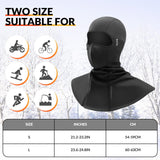 Thermische fleece bivakmuts met verstelbaar masker