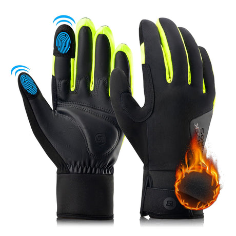 Thermische winter fietshandschoenen met 5 mm demping