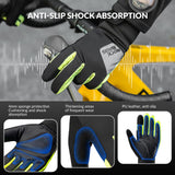 Thermische winter fietshandschoenen met 5 mm demping