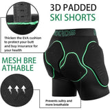 Beschermshort met EVA- en SBR-demping