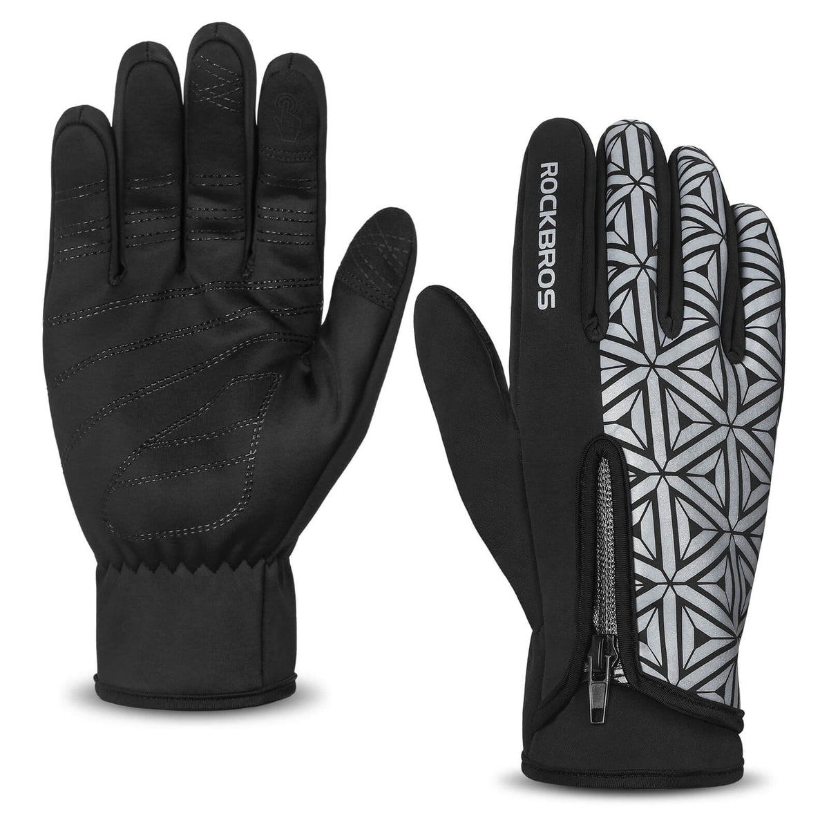 Warme winter fietshandschoenen met touchscreen