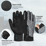 Warme winter fietshandschoenen met touchscreen