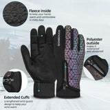 Warme winter fietshandschoenen met touchscreen