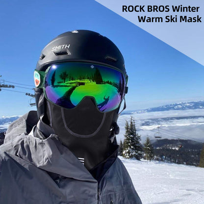 ROCKBROS Winter Windproof Half Face Balaclava Neck Warmer for Men & Women