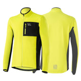 Heren winter fietsjack met fleece