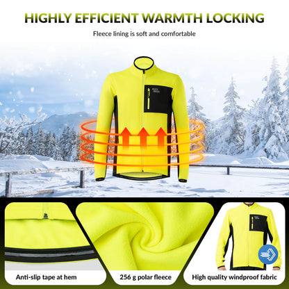 ROCKBROS Winter Windproof Thermal Cycling Jacket
