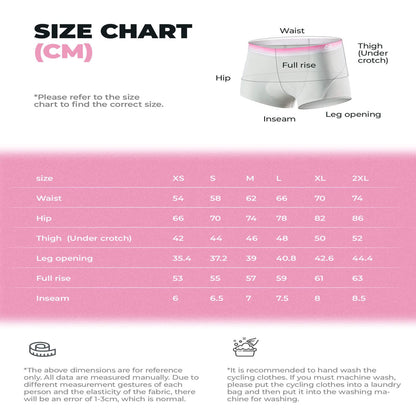 ROCKBROS Women's 3D Padded Cycling Underwear – Ride Comfortably for Hours!