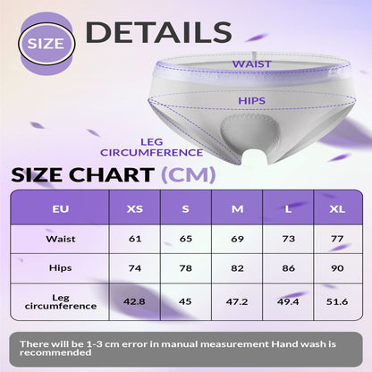 ROCKBROS Women's 4D Padded Cycling Underwear – Next-Level Comfort!
