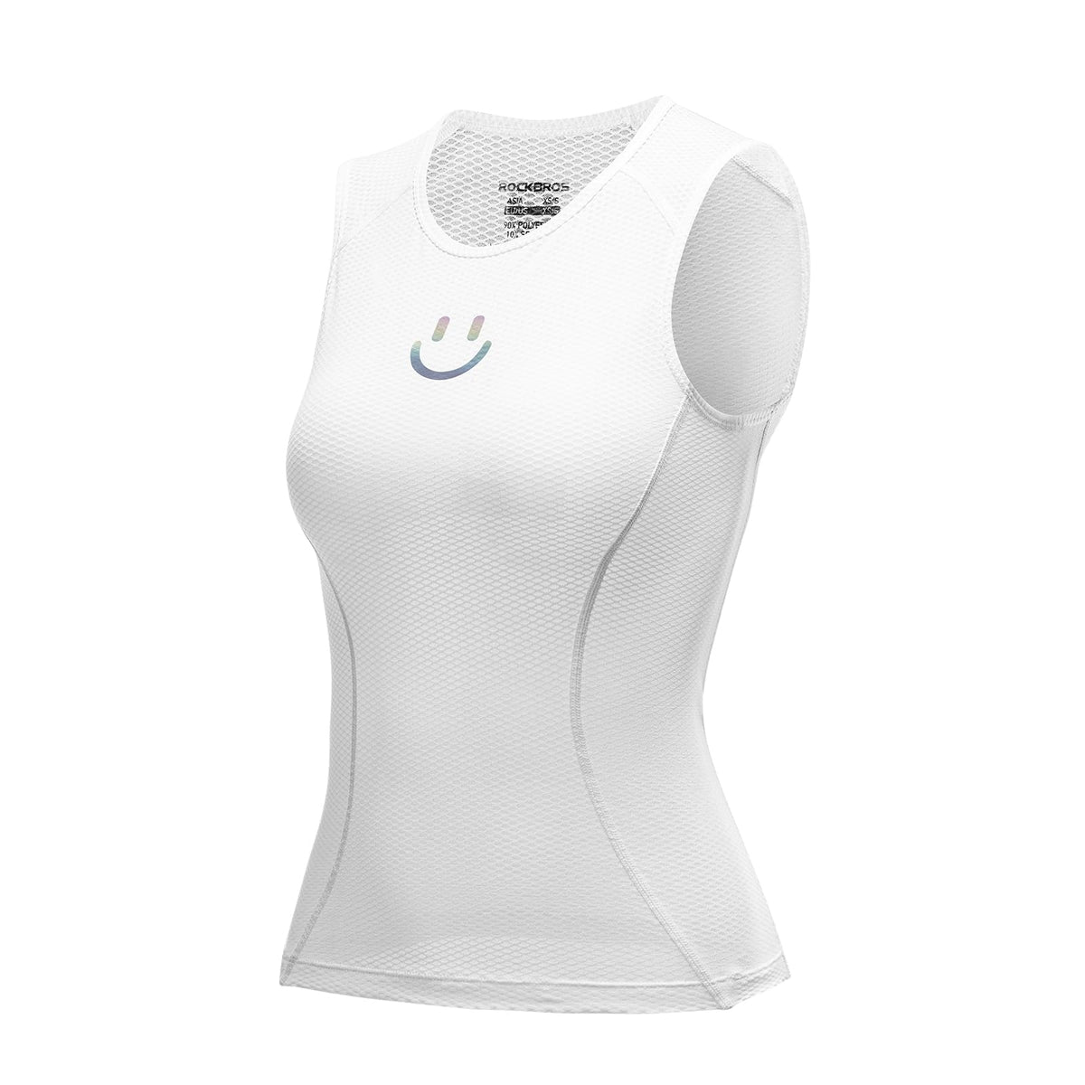 Ademend zomer fietsshirt zonder mouwen voor dames