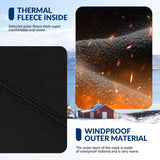 Thermische winter bivakmuts met reflecterend ontwerp