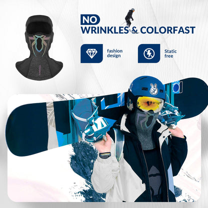 ROCKBROS Ski Mask Balaclava, Windproof Thermal Winter Mask for Cycling & Sports - ROCKBROS-UK