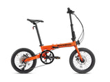 ROCKBROS ACS -Klapprad-16 Zoll 9-Gang Citybike Orange