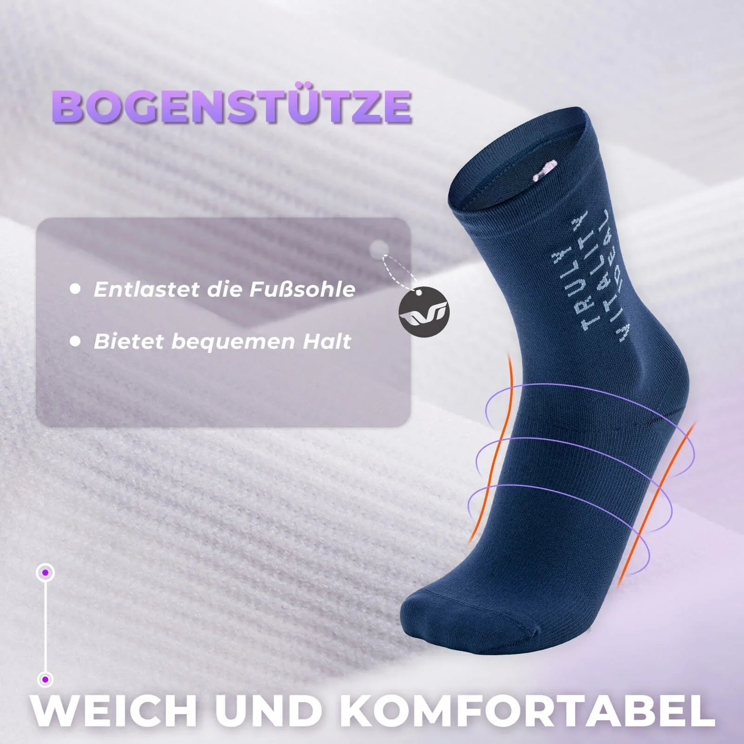 ROCKBROS TVI Performance Cycling Socks 2-Pairs Lightweight Breathable Crew - ROCKBROS-UK
#Color_Abyss Blue
