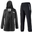 Waterbestendige regenjas en overbroek met reflectie