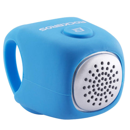 Rockbros-Bike Bell 90dB Electric Cycling Bells Loud Rainproof 3 Modes #color_Blue