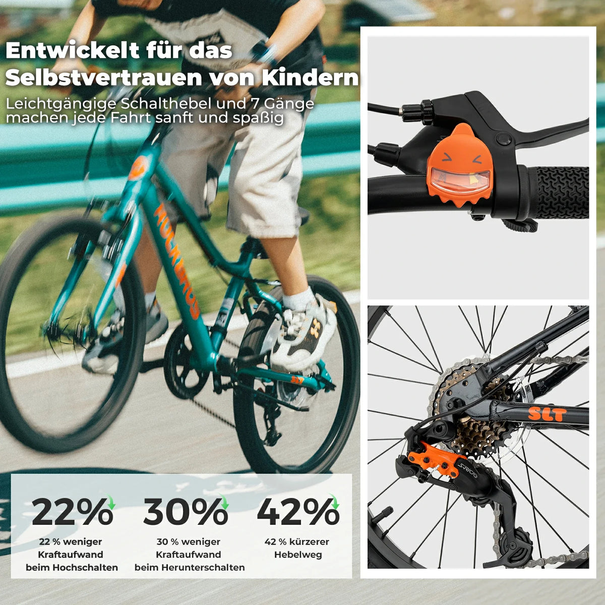 SLT 20 Zoll MTB für Kinder - ROCKBROS-EU