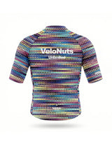 ROCKBROS heren fietsshirt Retro Signal ademend wielershirt Neon Dotwave