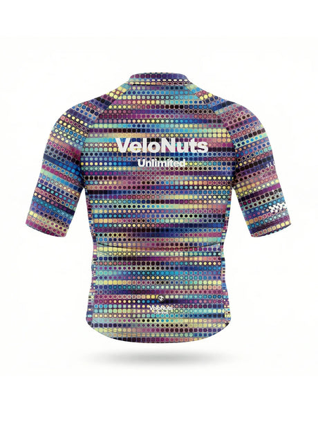 ROCKBROS heren fietsshirt Retro Signal ademend wielershirt Neon Dotwave