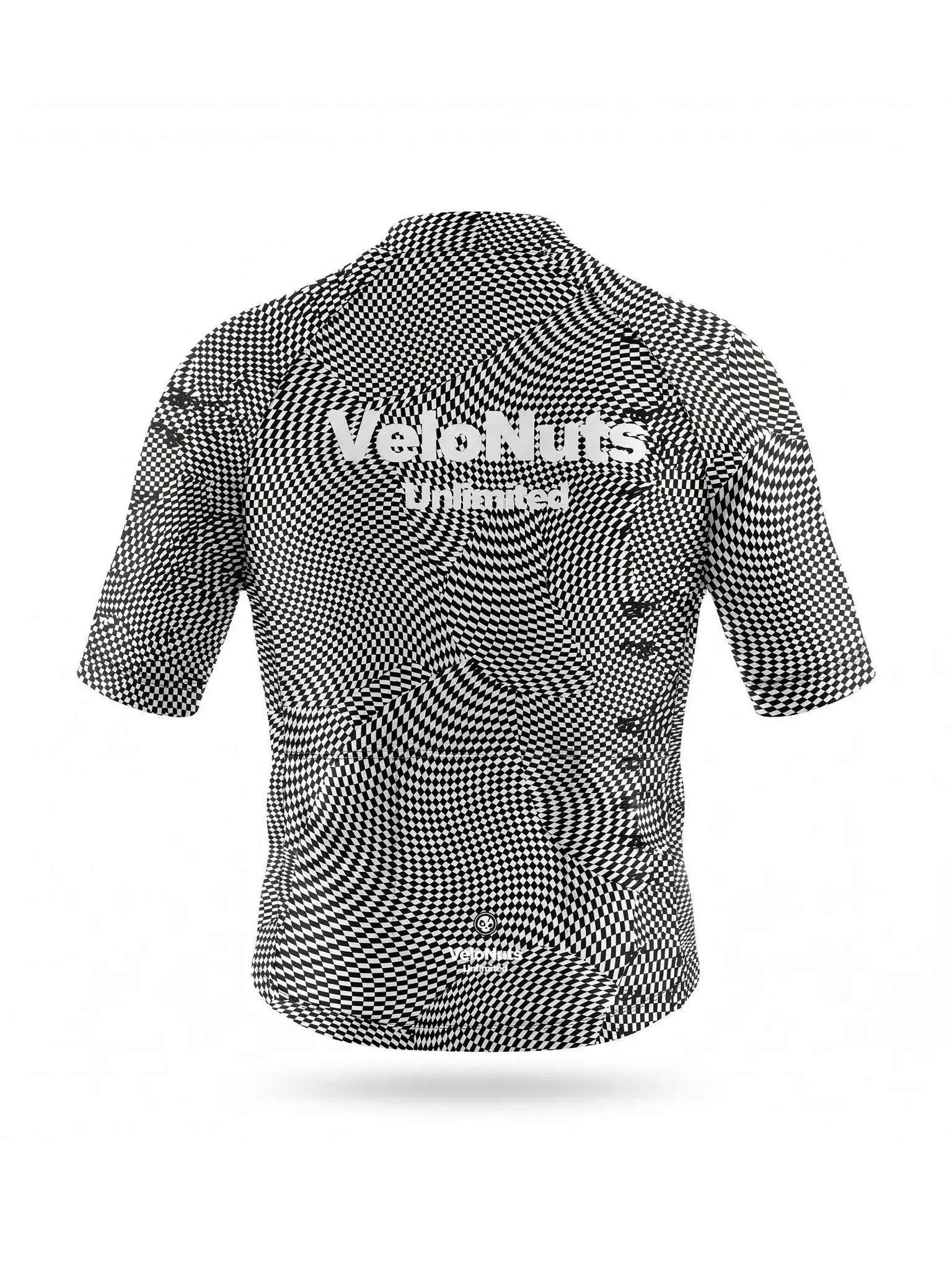 ROCKBROS heren fietsshirt Pixel Riot ademend wielershirt Optical Warp Check