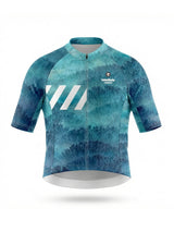 ROCKBROS heren fietsshirt Liquid Terrain ademend wielershirt Reef Contour