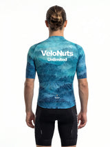 ROCKBROS heren fietsshirt Liquid Terrain ademend wielershirt Reef Contour
