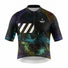 ROCKBROS dames fietsshirt Ink Burst ademend wielershirt Cosmic Spray