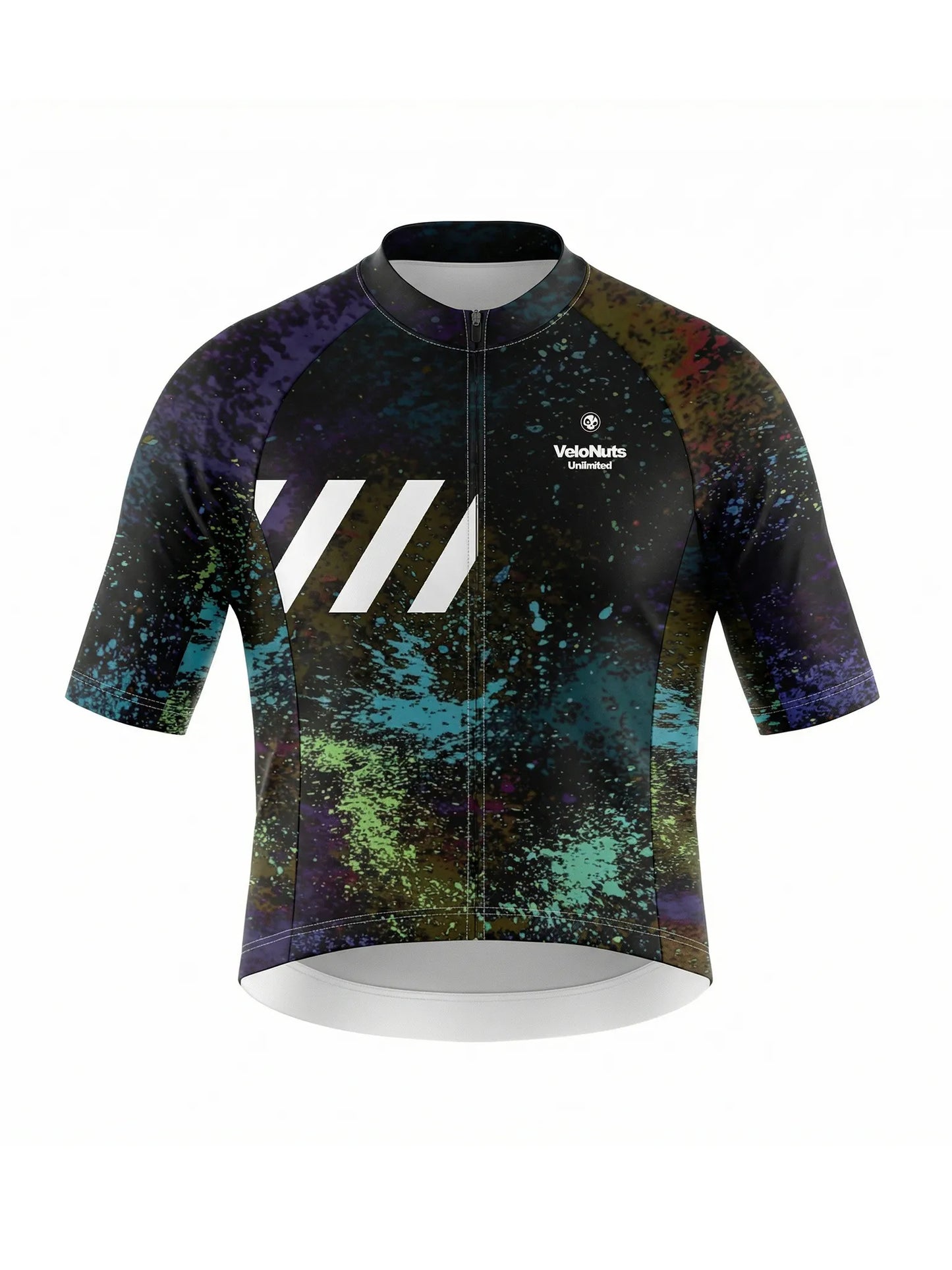 ROCKBROS dames fietsshirt Ink Burst ademend wielershirt Cosmic Spray