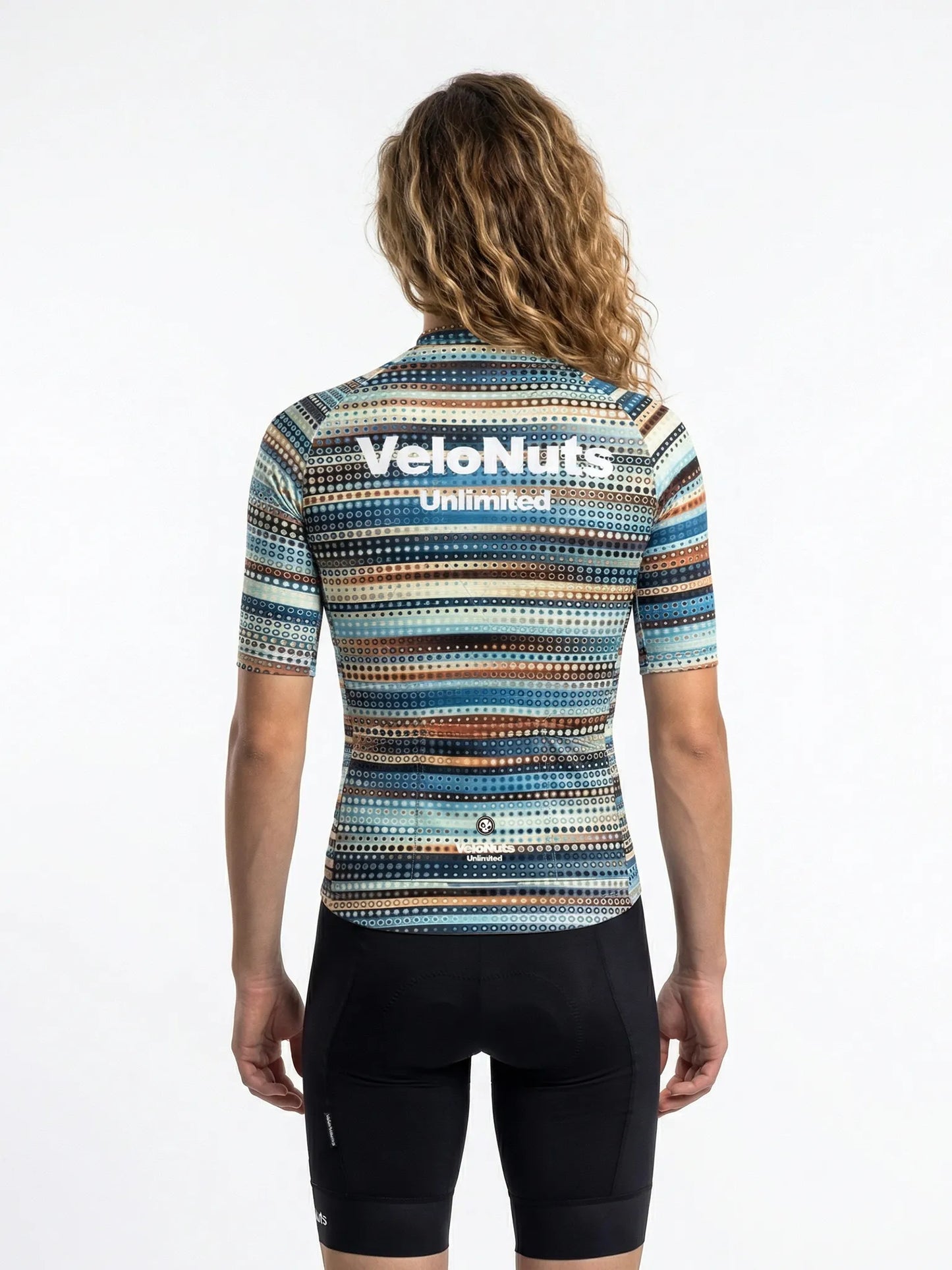 ROCKBROS dames fietsshirt Retro Signal ademend wielershirt Dotwave Stripe