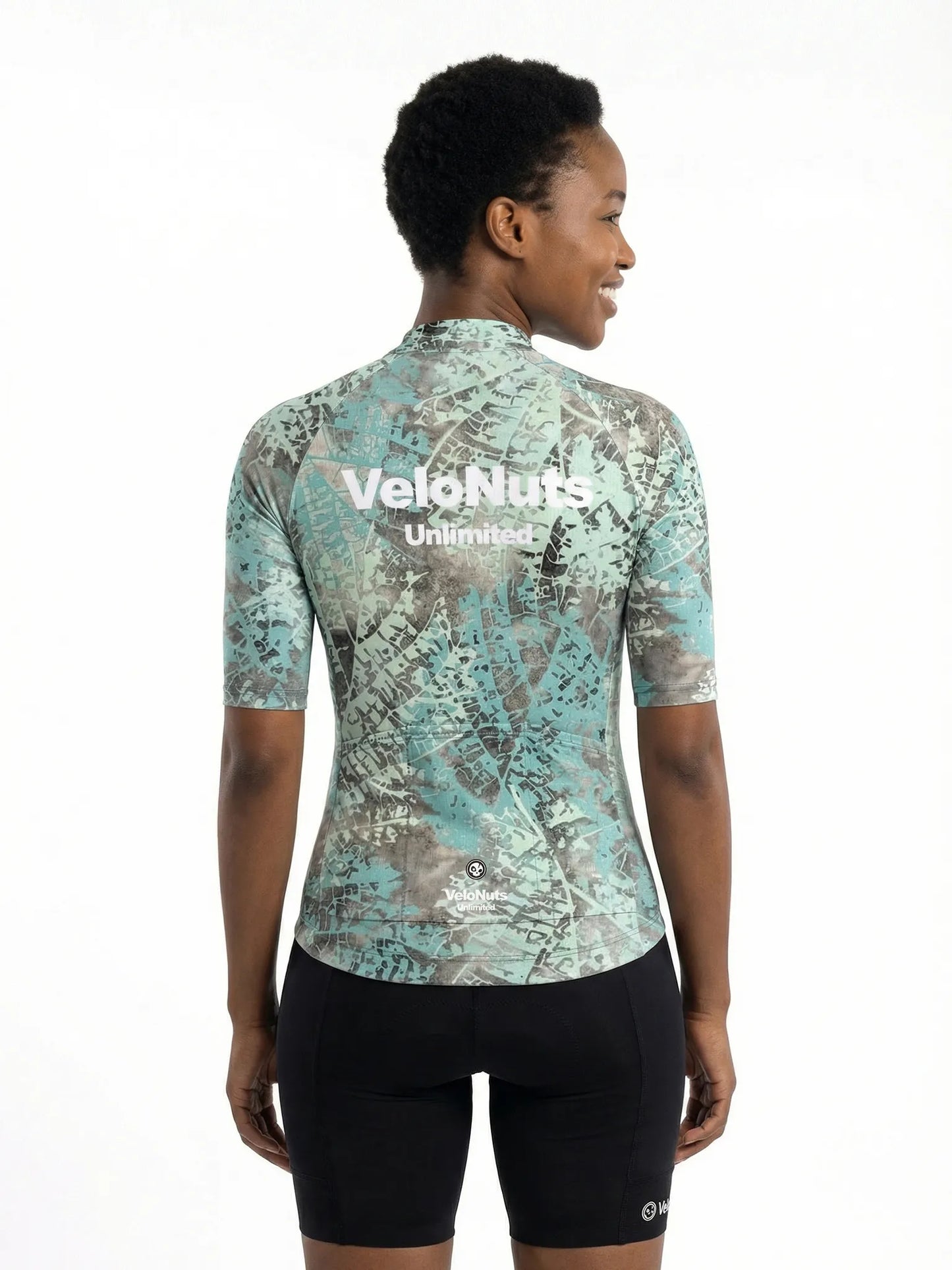 ROCKBROS dames fietsshirt Urban Camo ademend wielershirt Frost Scratch Camo