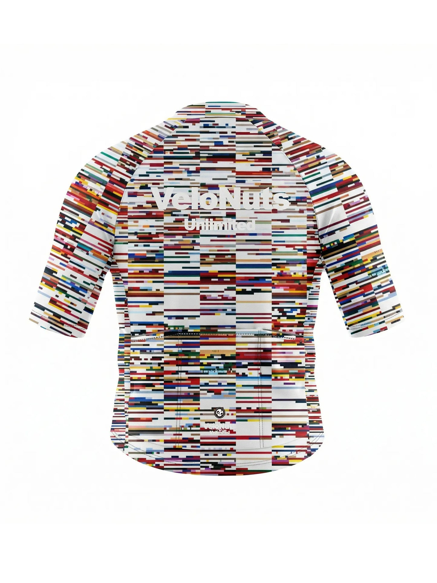 ROCKBROS dames fietsshirt Pixel Riot ademend wielershirt Glitch Scan