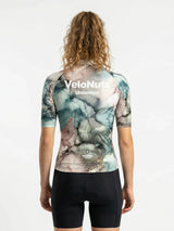 ROCKBROS dames fietsshirt Liquid Terrain ademend wielershirt Mineral Vein