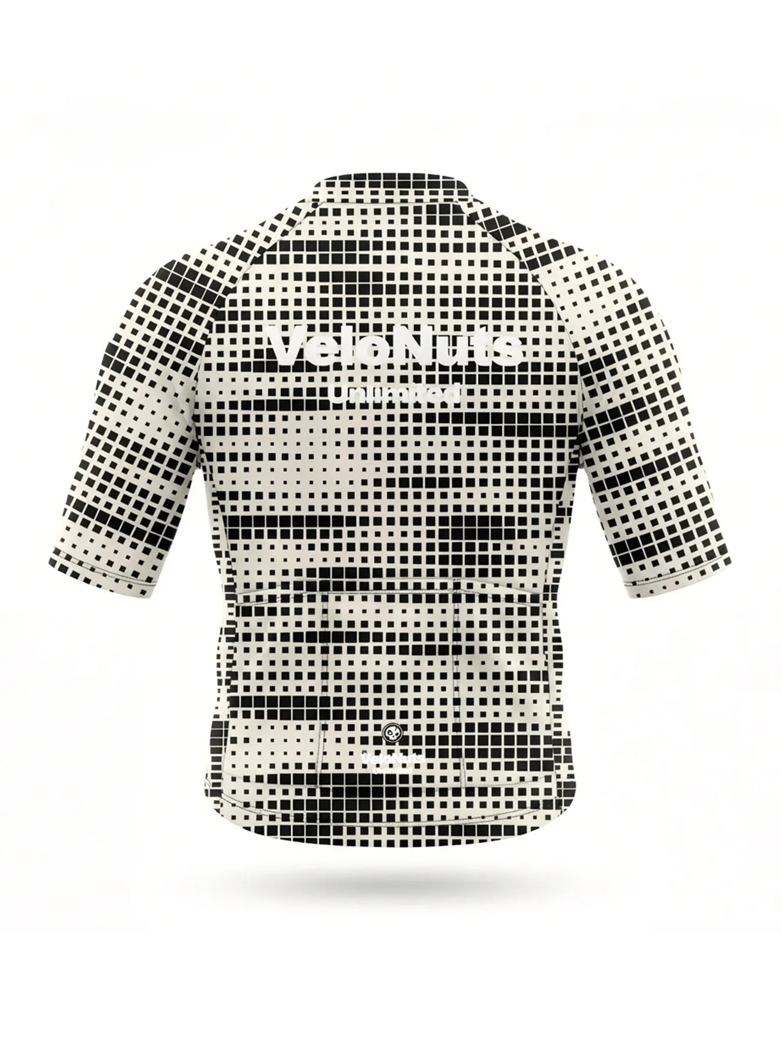 ROCKBROS dames fietsshirt Pixel Riot ademend wielershirt Mono Pixel Grid