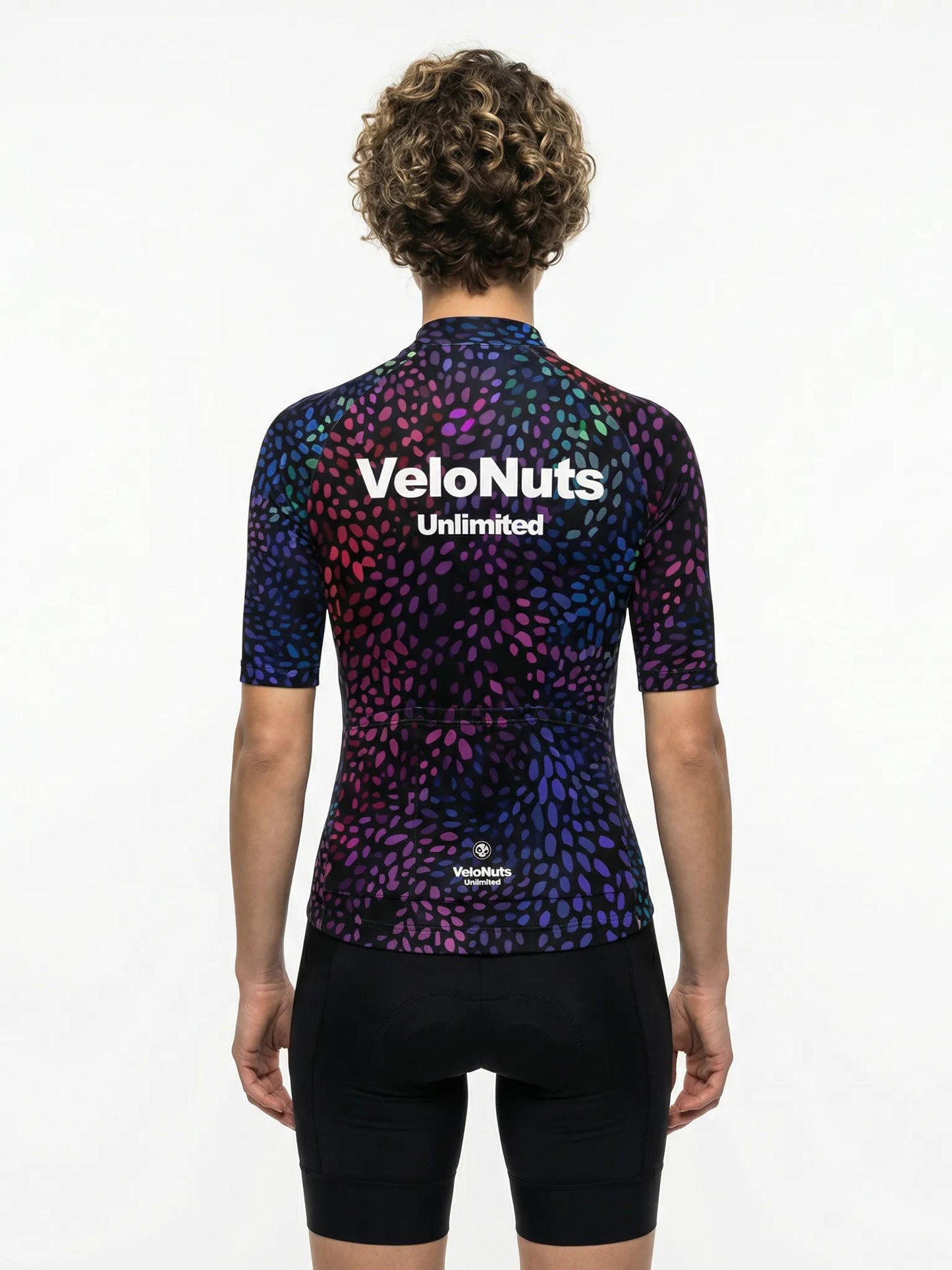 ROCKBROS dames fietsshirt Biolume Garden ademend wielershirt Neon Seed Burst
