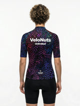 ROCKBROS dames fietsshirt Biolume Garden ademend wielershirt Neon Seed Burst