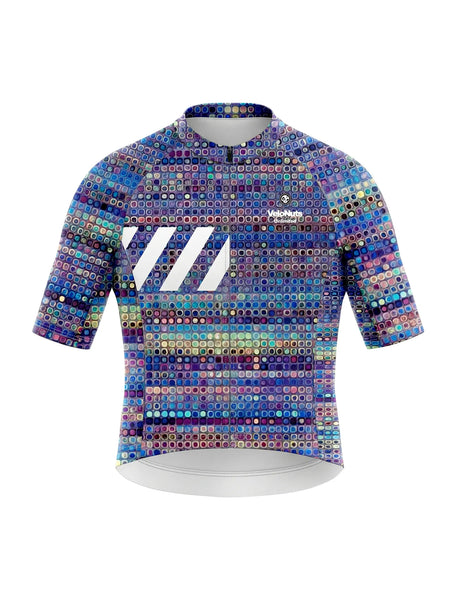 ROCKBROS dames fietsshirt Pixel Riot ademend wielershirt Prism Mosaic