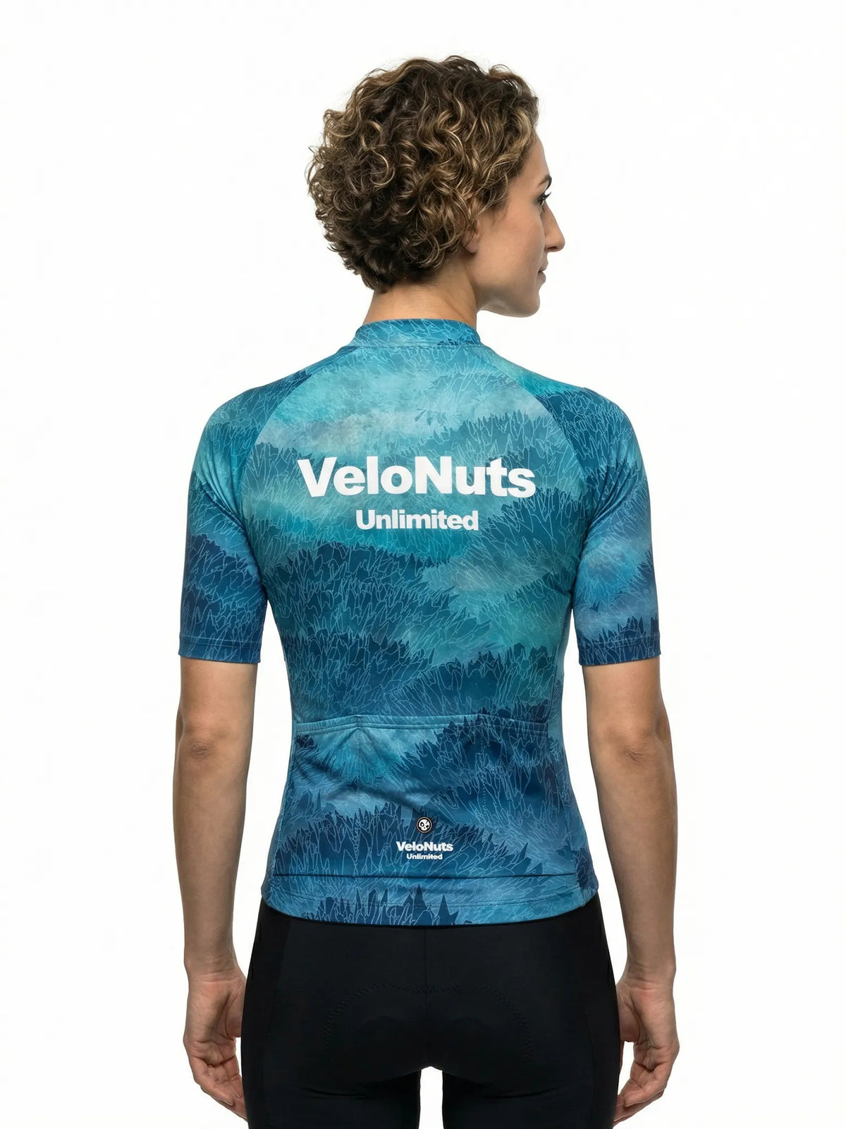 ROCKBROS dames fietsshirt Liquid Terrain ademend wielershirt Ice Reef Contour