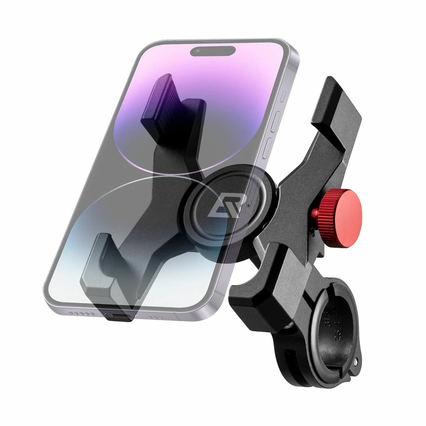 ROCKBROS aluminium telefoonhouder voor fiets voor smartphones van 4,7 tot 7,1 inch#type_balhoofddekselbevestiging