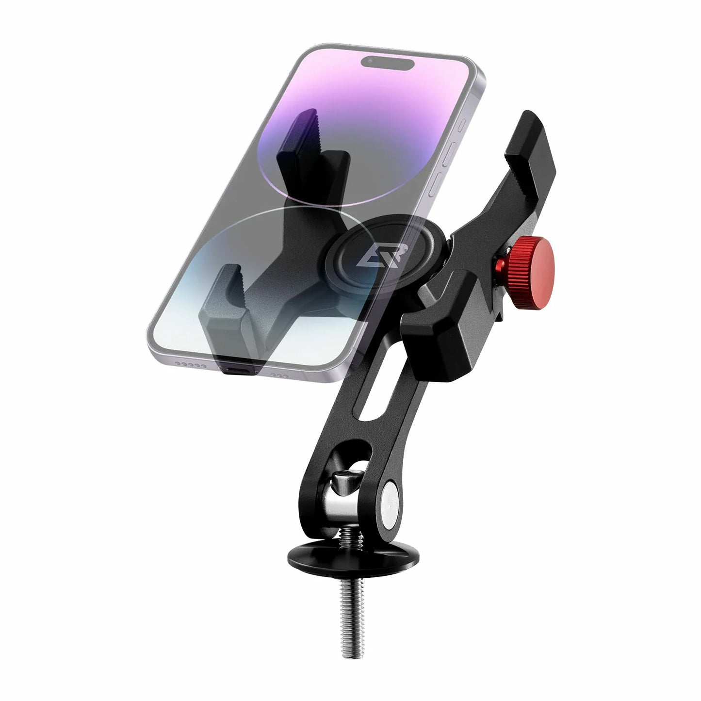 ROCKBROS aluminium telefoonhouder voor fiets voor smartphones van 4,7 tot 7,1 inch#type_balhoofddekselbevestiging