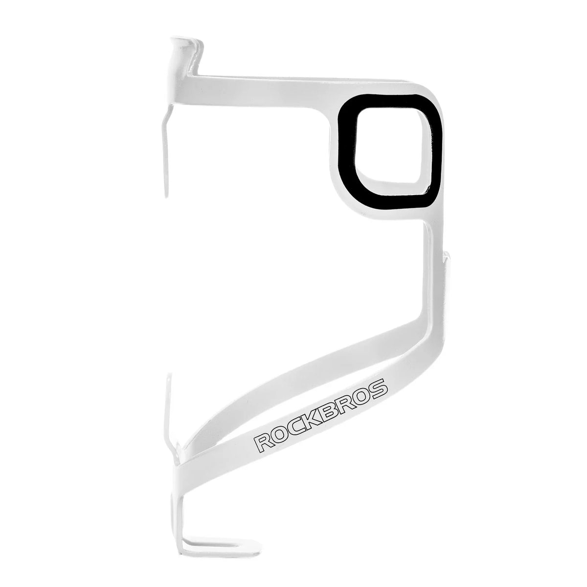 ROCKBROS lichte aluminium bidonhouder met stevige grip#Wit