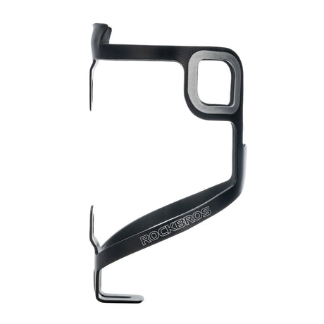 ROCKBROS lichte aluminium bidonhouder met stevige grip#Zwart