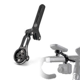 Aluminium fietscomputerhouder met dubbele accessoiremontage