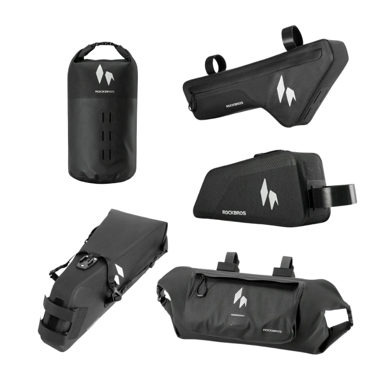 RideMate waterdichte fietstassenset voor bikepacking