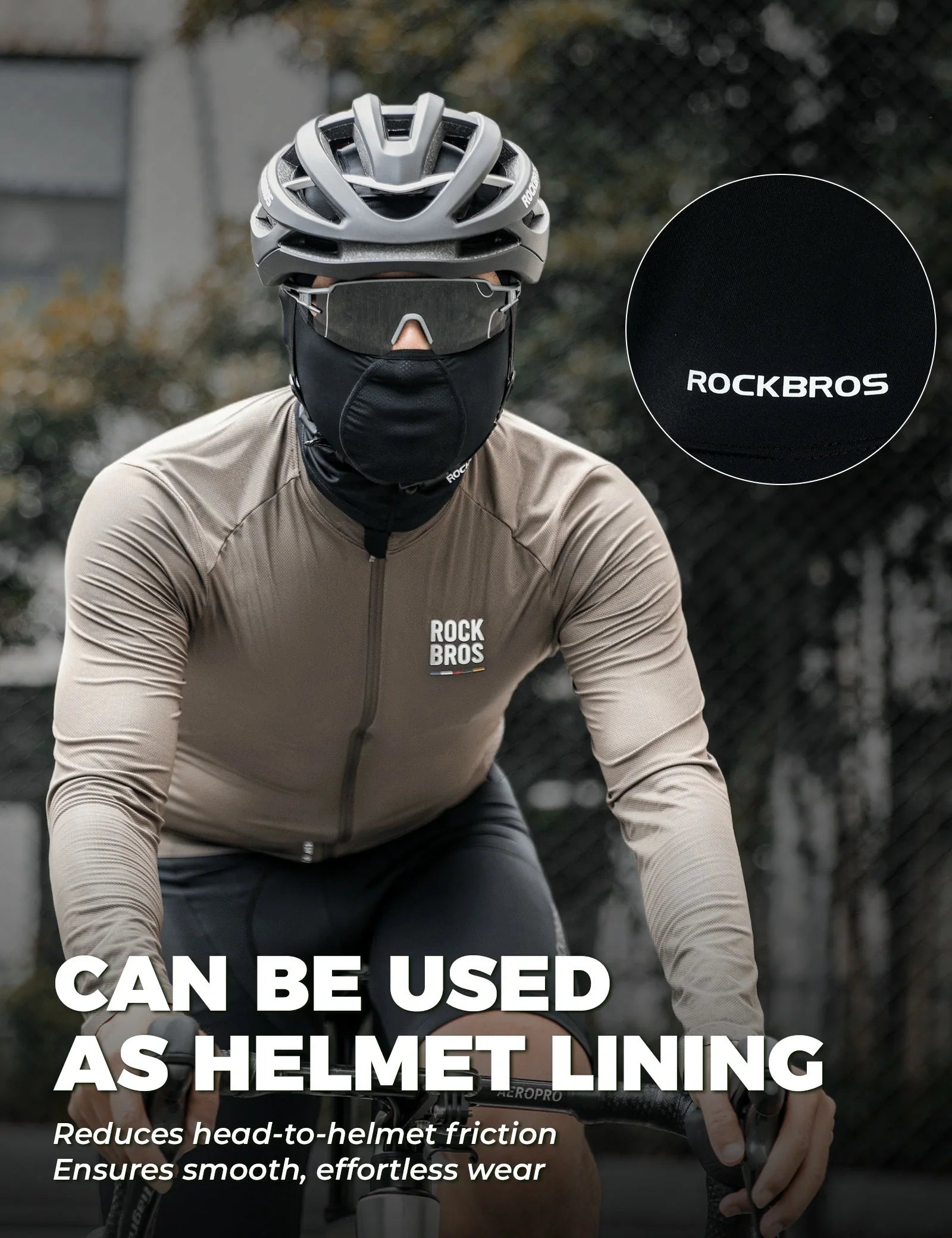 ROCKBROS balaclava uv protection breathable summer cycling mask