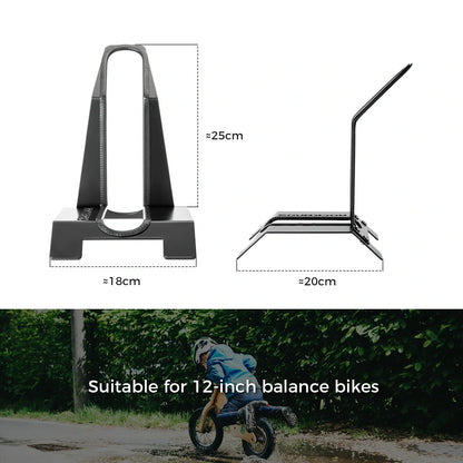ROCKBROS Balance Bike Parking Rack L-Shaped for 12-inch Wheels
#Color_Black