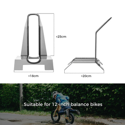 ROCKBROS Balance Bike Parking Rack L-Shaped for 12-inch Wheels
#Color_Grey