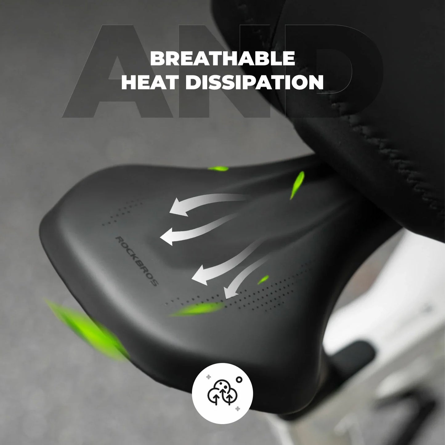 Bicycle Seat Ergonomic and Comfortable, Universal Saddle