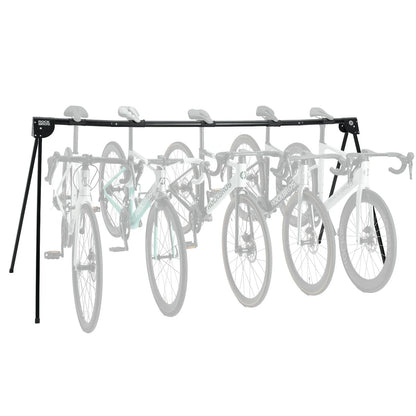 bicycle display stand for stable bike parking and storage at home or in the garage#Size_Five-bikes style